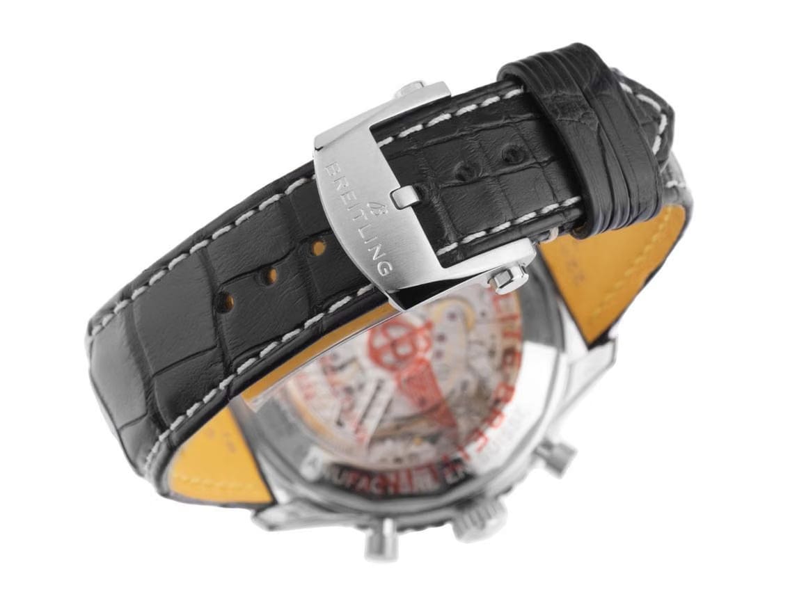 Breitling Navitimer 1 B01 Chronograph Ref.AB0137211 B1 P1 2025 Full Set Ungetragen Navitimer B01 Krokoleder Faltschließe
