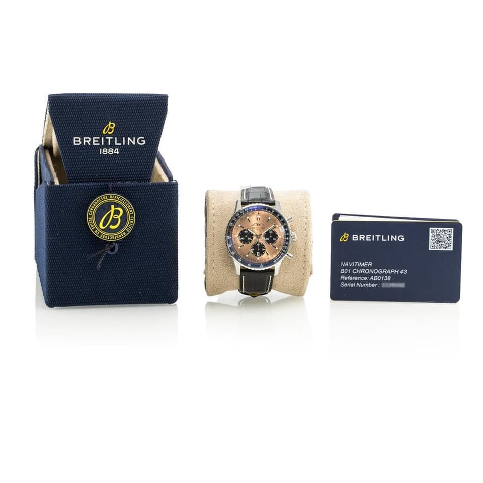 Breitling Navitimer 1 B01 Chronograph43 Ref. AB0138241 K1 P1