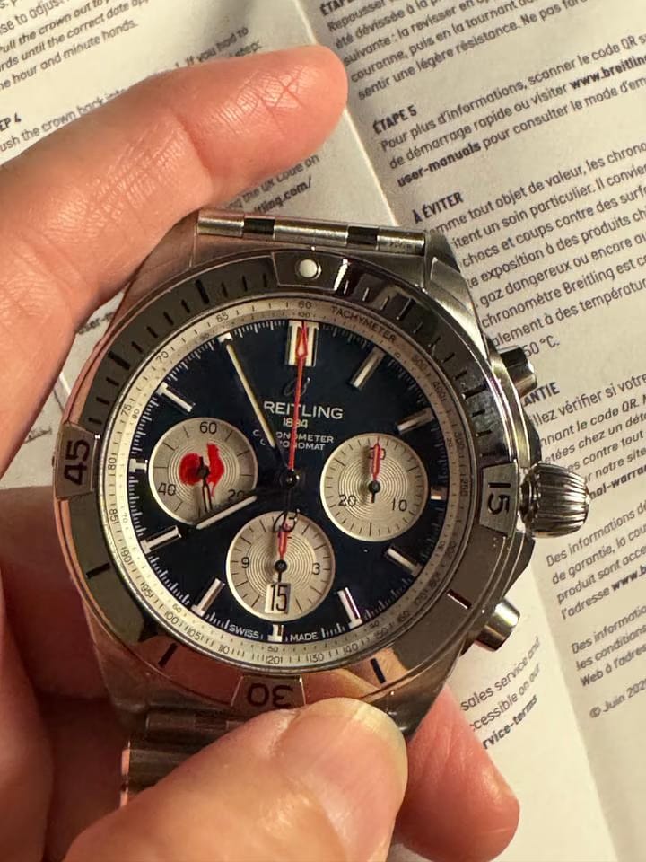 Breitling Chronomat 42 B01 42 Six Nations France Chronomat Breitling Chronomat B01 Six Nations France - Limited Edition