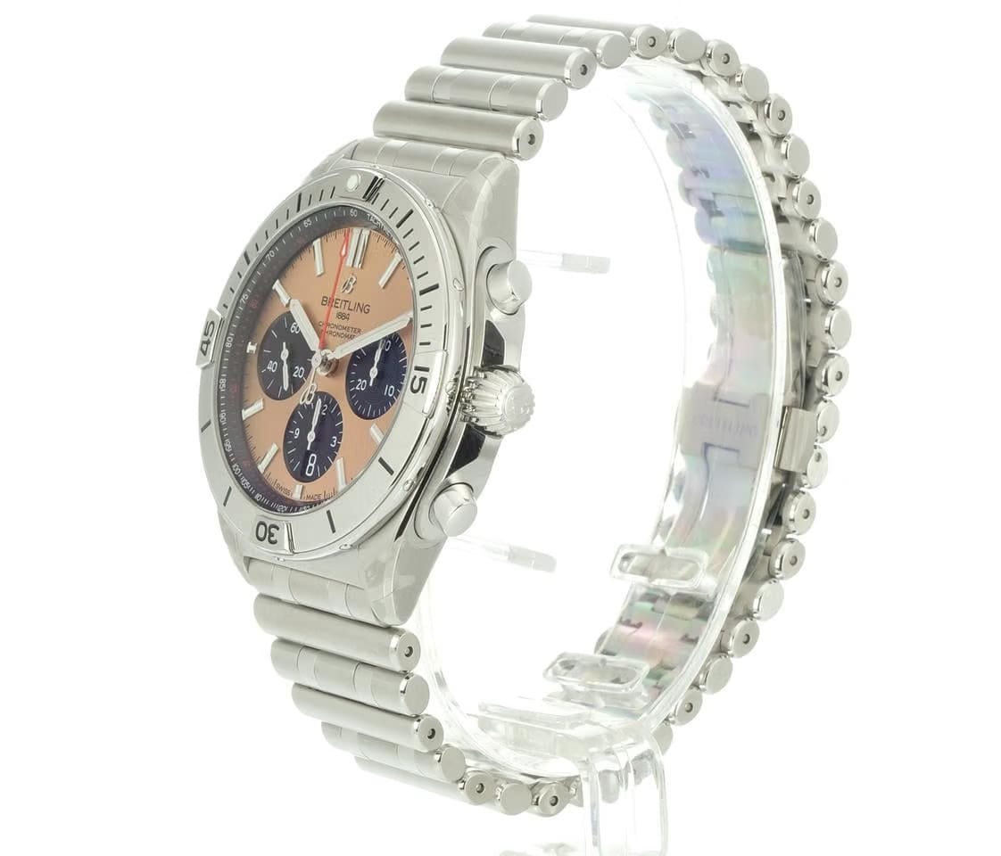 Breitling Chronomat 42 B01 42 Edelstahl - Kupfer
