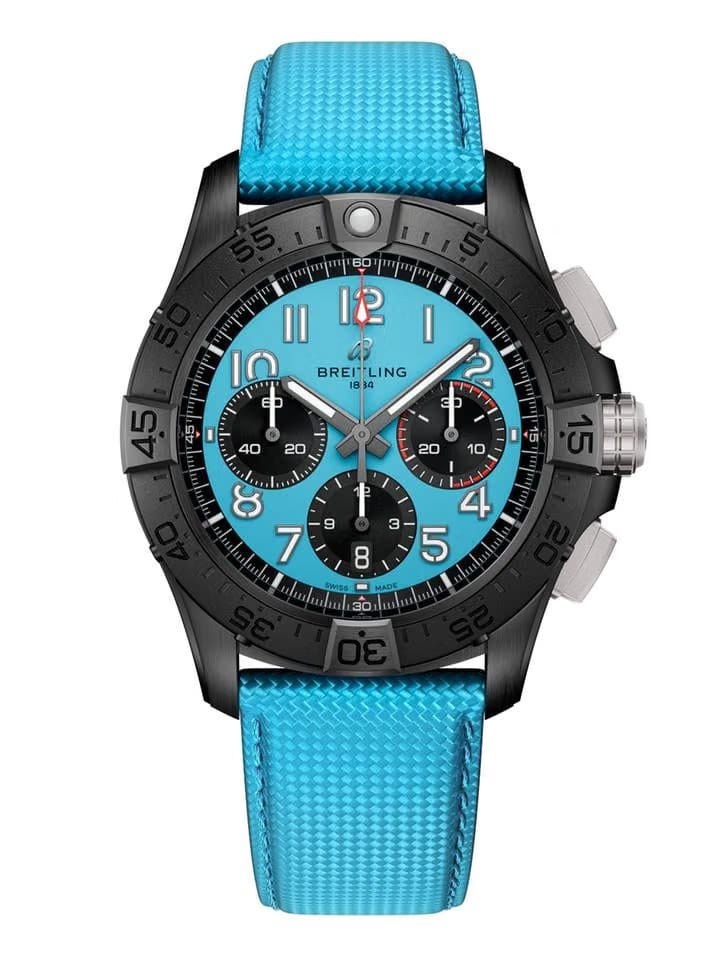 Breitling Avenger B01 Chronograph 42 Night Mission - Türkis