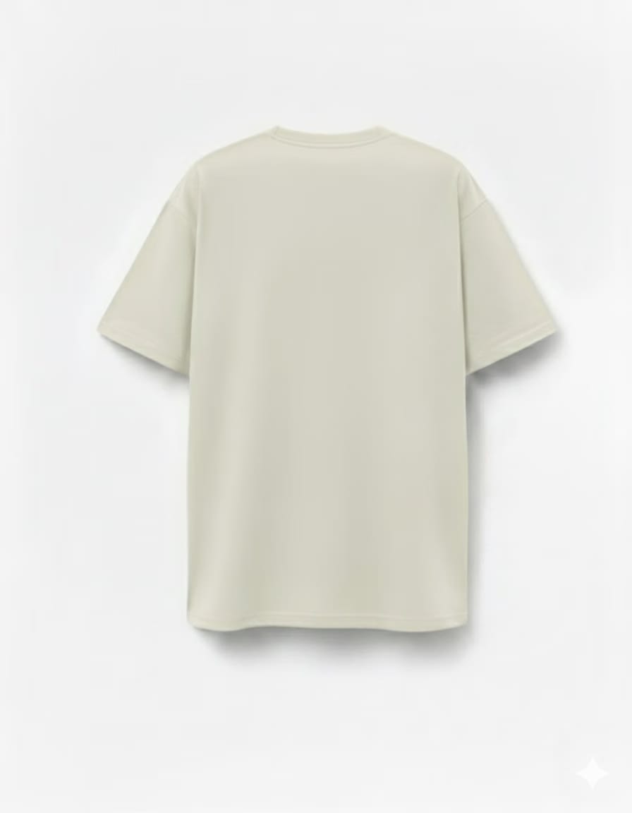 Antique White Solid T-shirt