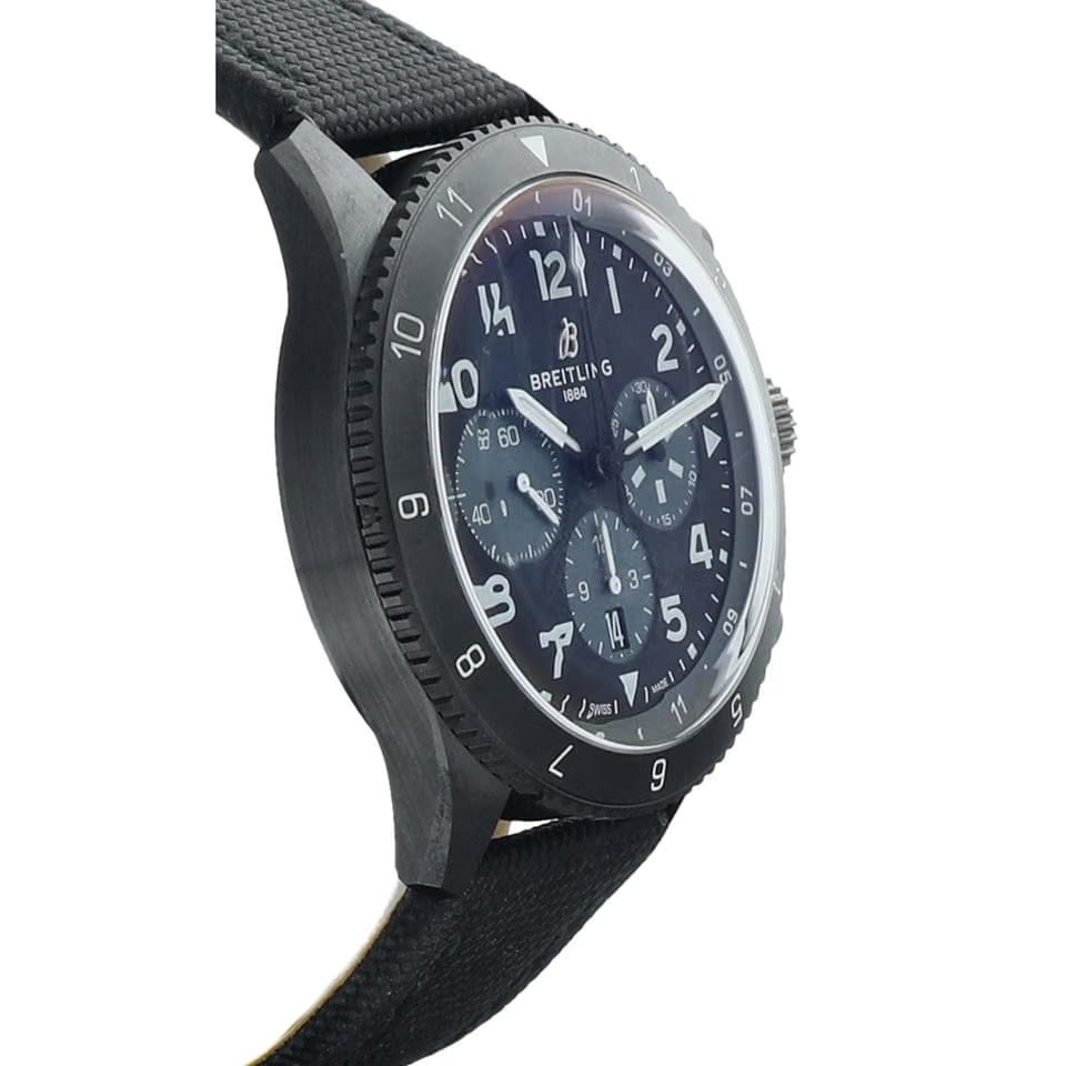 Breitling Super Avi B04 Chrono GMT 46 Mosquito Night Fighter Ceramic Men's Watch