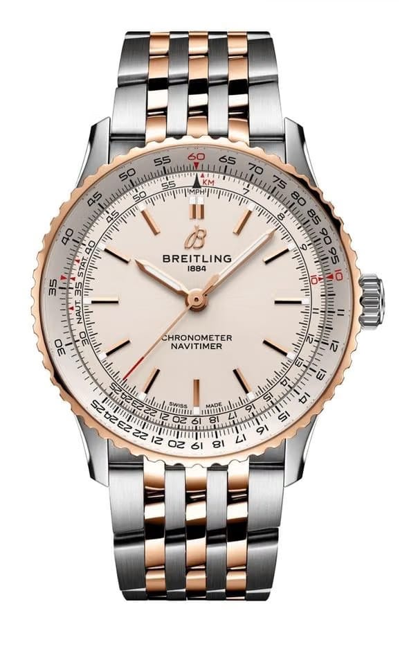 Breitling Navitimer Automatic 41mm Steel and Gold