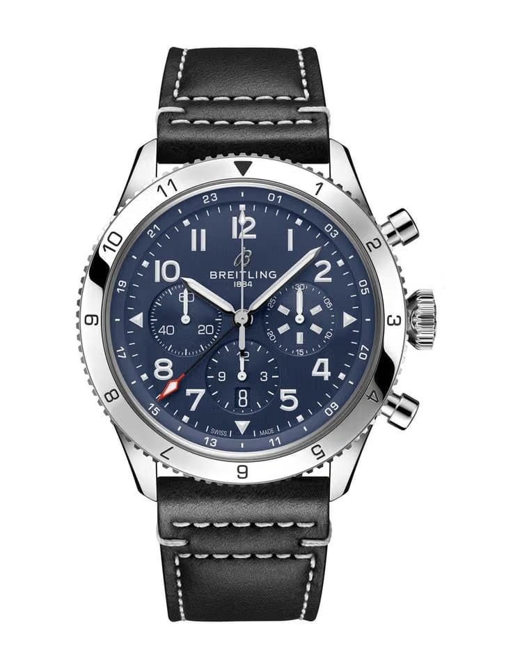 Breitling Super Avi B04 Chronograph Gmt 46 Tribute To Vought F4 U Corsair AB04451 A1 C1 X1