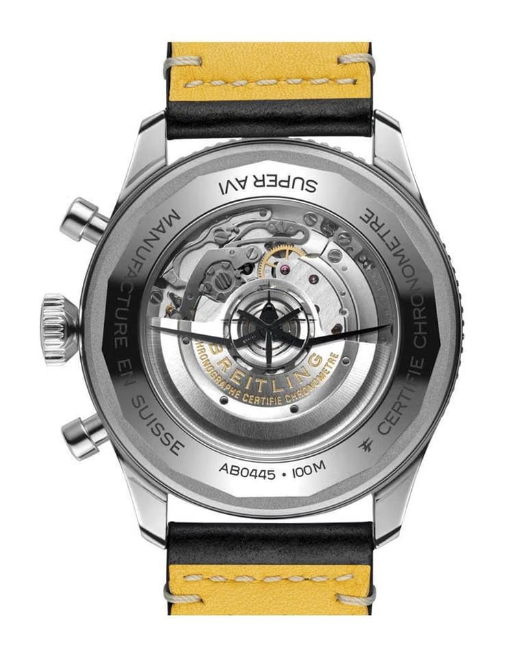 Breitling Super Avi B04 Chronograph Gmt 46 Tribute To Vought F4 U Corsair AB04451 A1 C1 X1