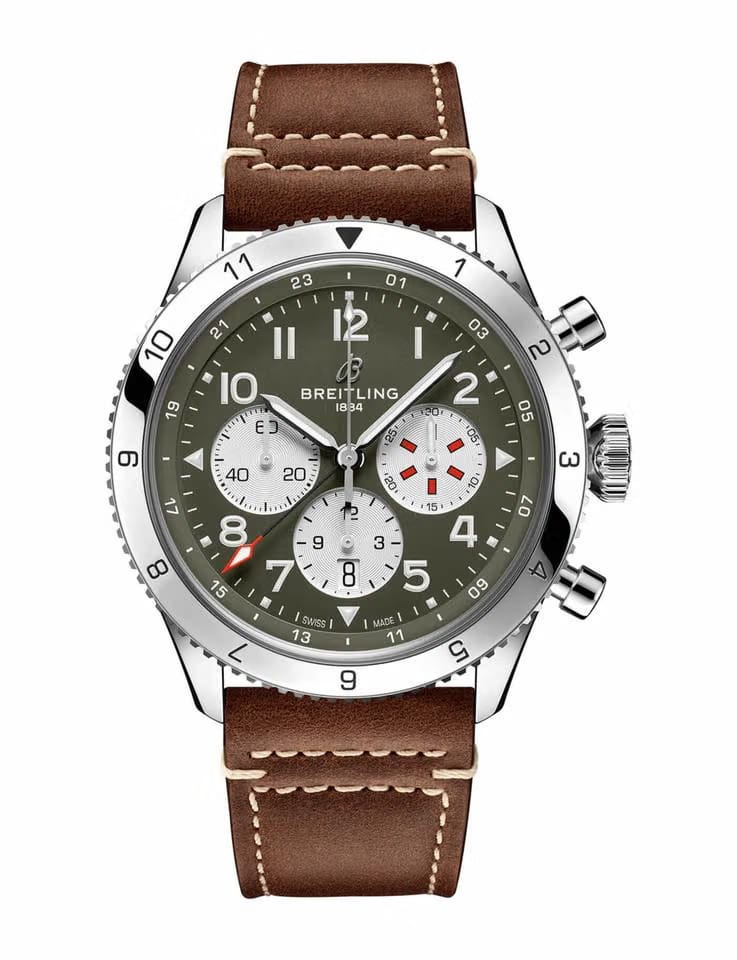 Breitling Super Avi B04 Chronograph GMT 46 Curtiss Warhawk AB04452 A1 L1 X1