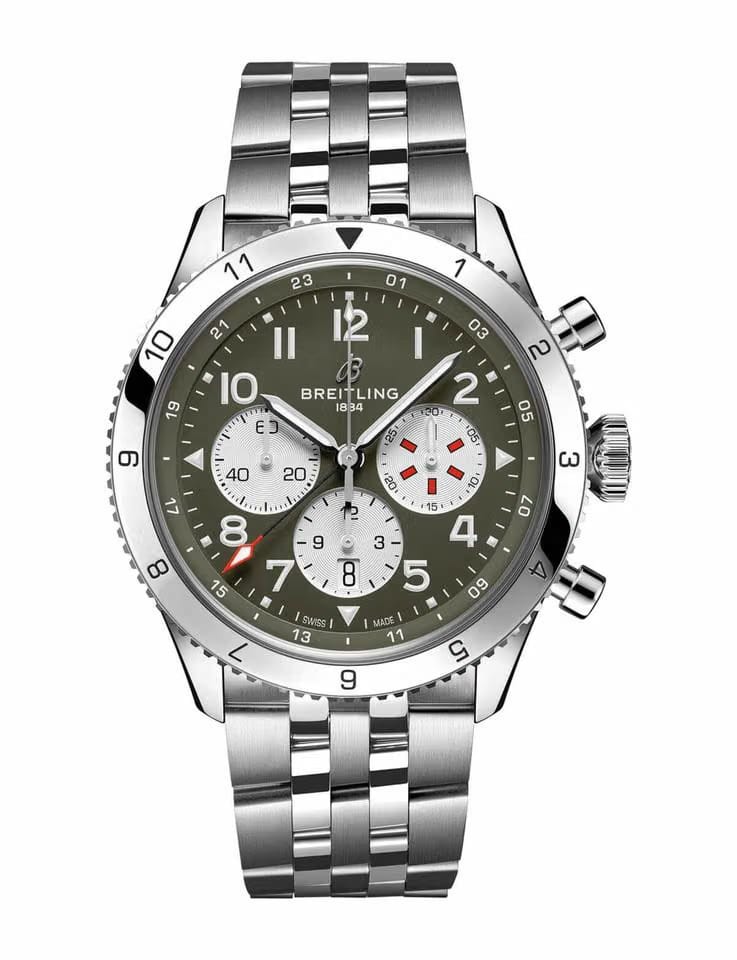 Breitling Super Avi B04 Chronograph GMT 46 Curtiss Warhawk AB04452 A1 L1 A1