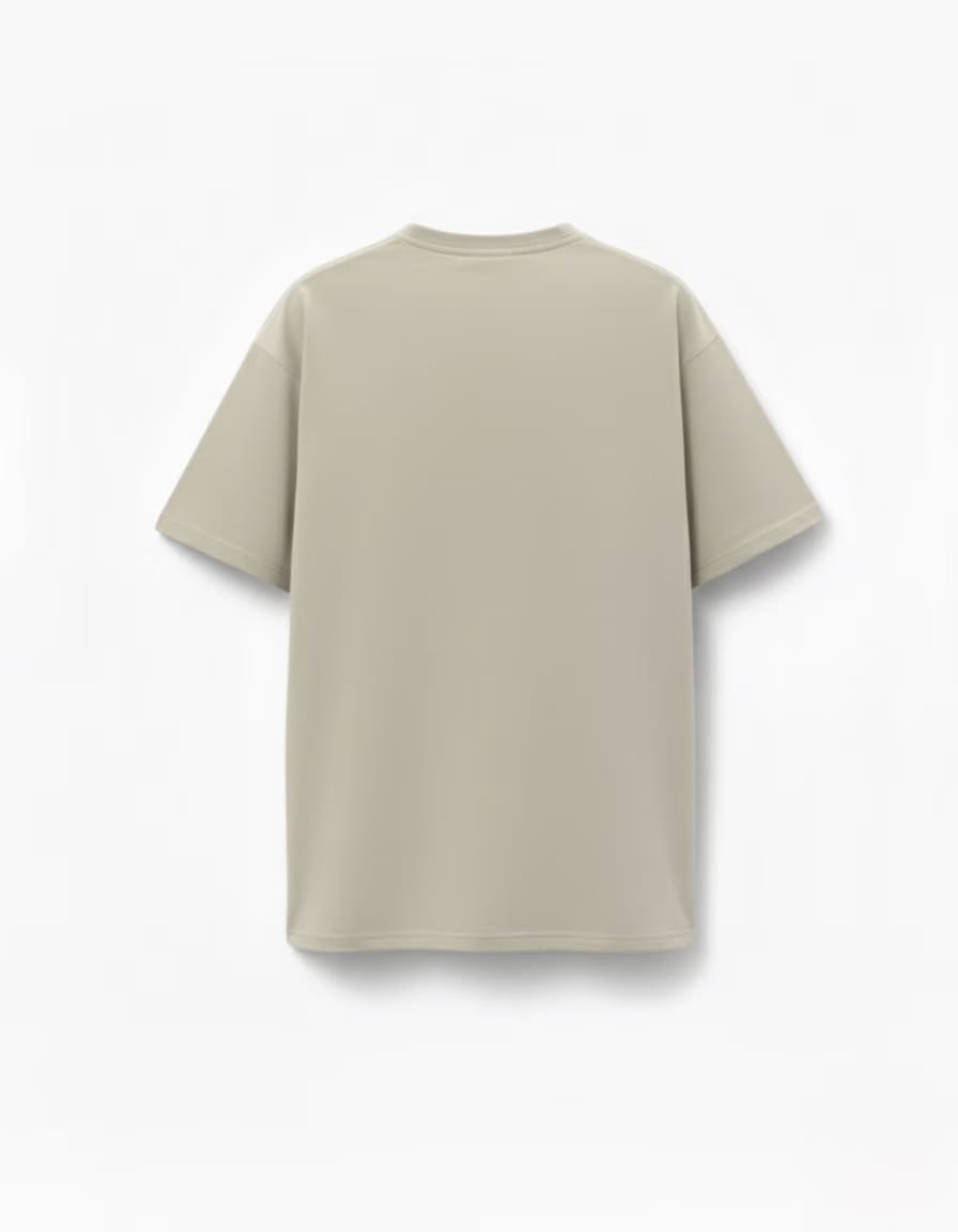 Stone Grey Solid T-shirt