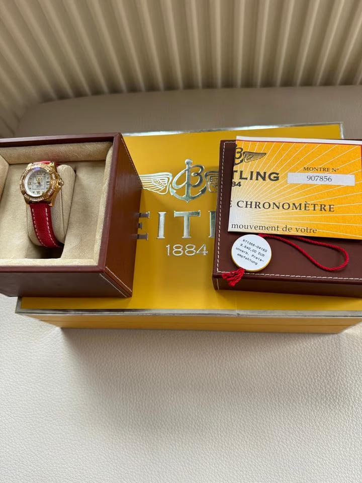 Breitling Cockpit Lady OR 18 K Limited edition