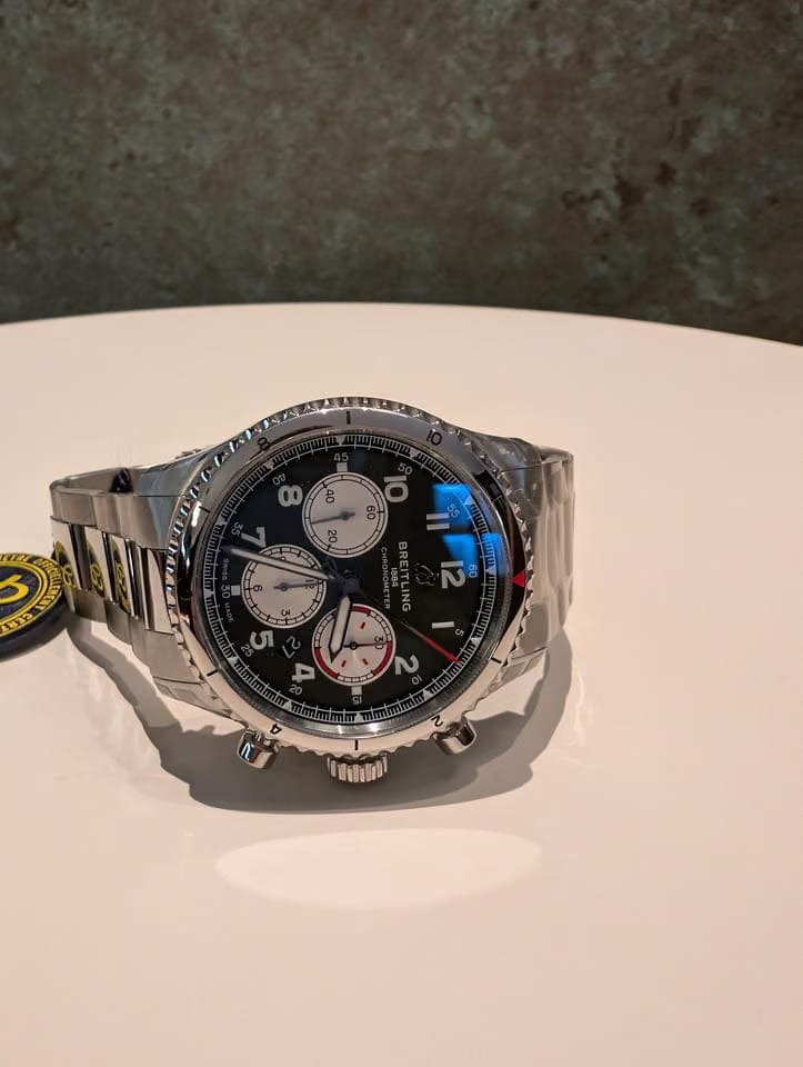 Breitling Aviator 8 B01 Chronograph 43 Curtiss Warhawk Full set - new