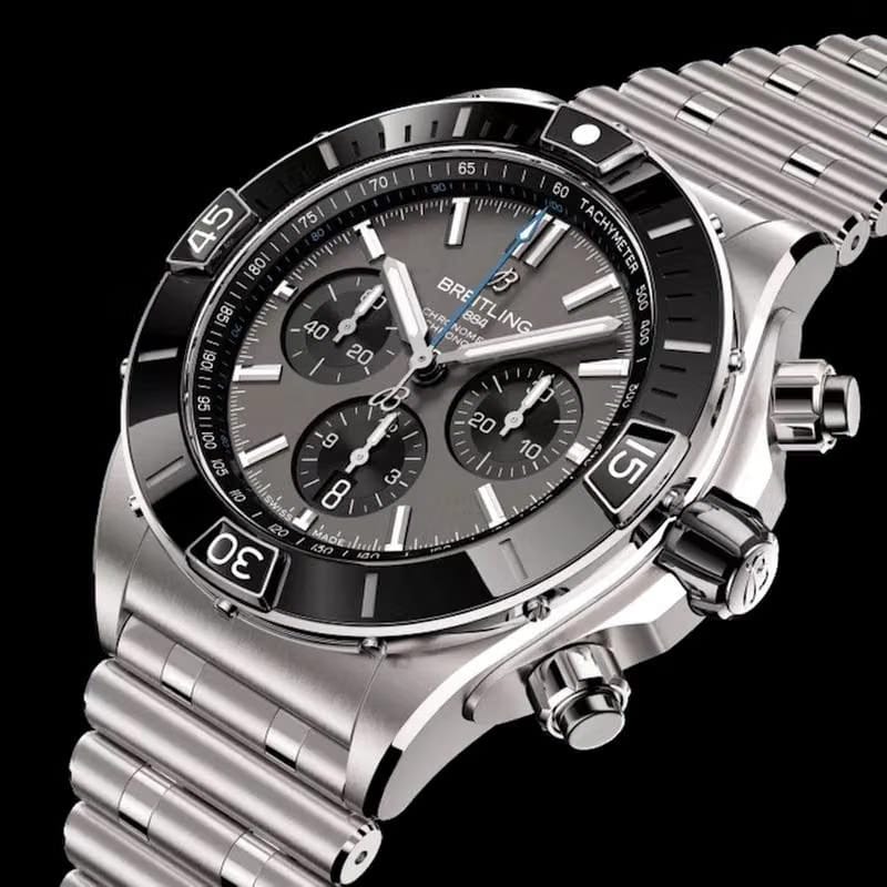 Breitling Chronomat SUPER CHRONOMAT Titanium B01 Anthracite New 2024 Full set