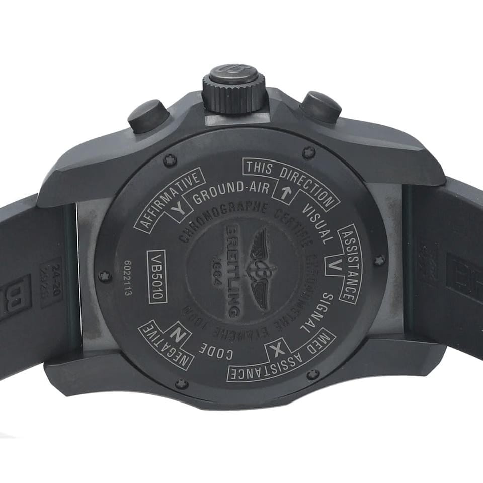 Breitling Cockpit B50 VB5010 Cockpit B50 Night Mission 46 mm Blue MOP Analog-Digital Watch