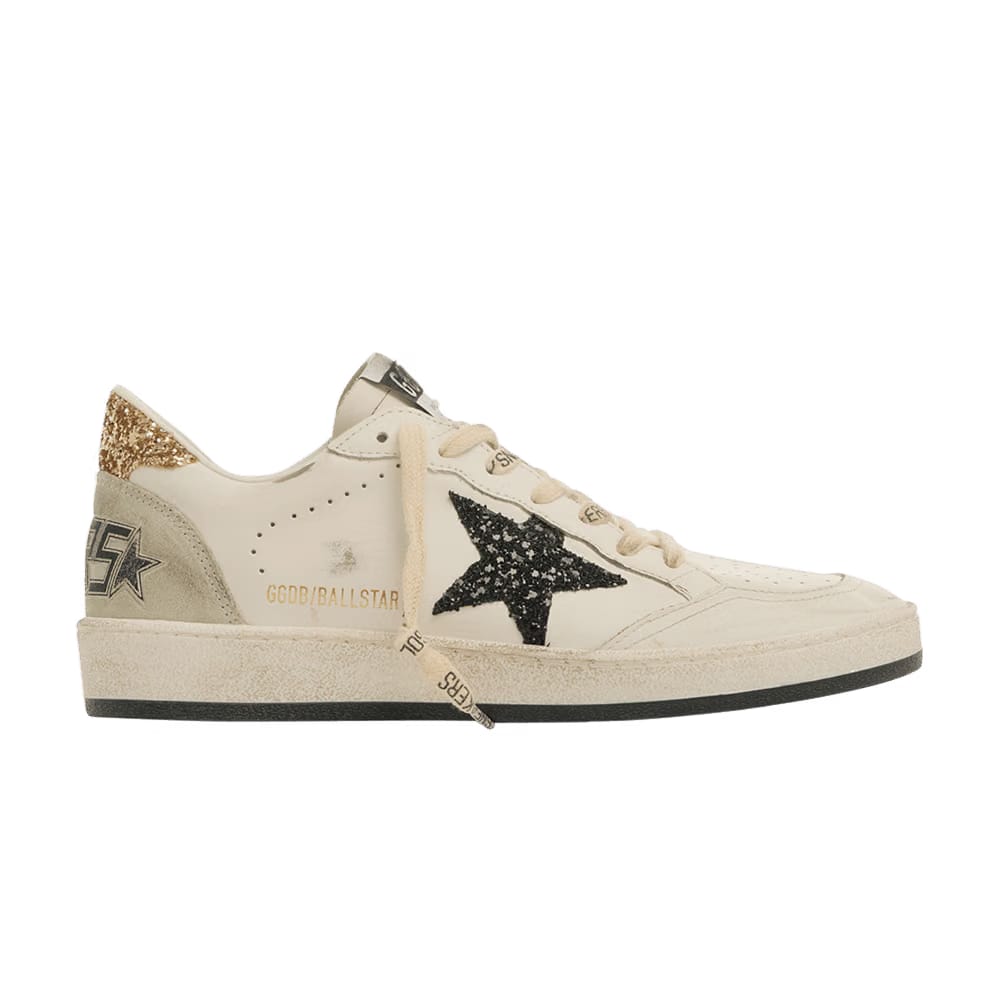 Golden Goose Wmns Ballstar 'Black Gold Ice'
