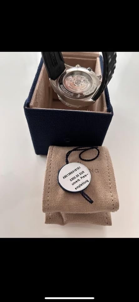 Breitling Chronomat Super Chronomat B01 44 Rüschenbeck Edition Full-Set