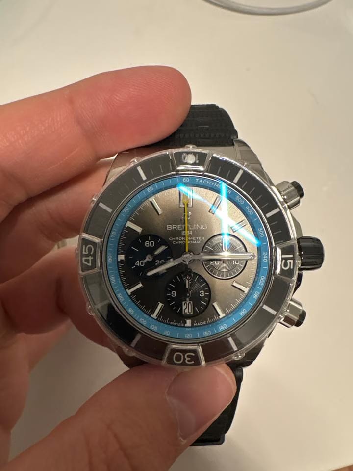 Breitling Chronomat Super Chronomat B01 44 Rüschenbeck Edition Full-Set