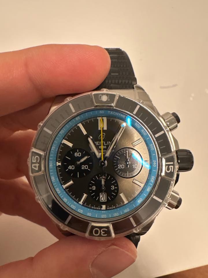 Breitling Chronomat Super Chronomat B01 44 Rüschenbeck Edition Full-Set