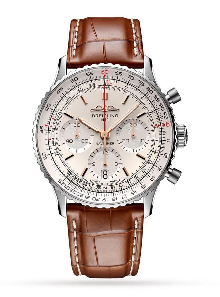 Breitling Navitimer 1 B01 Chronograph41 Stainless Steel Watch NEW UNWORN
