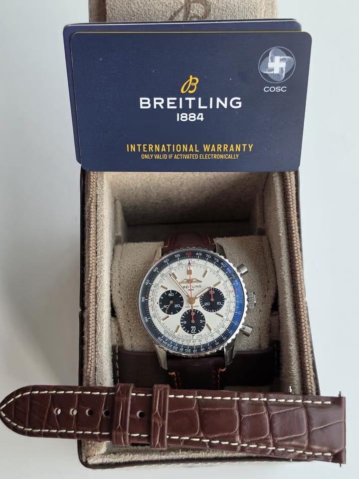 Breitling Navitimer 1 B01 Chronograph43 Warranty till 2034