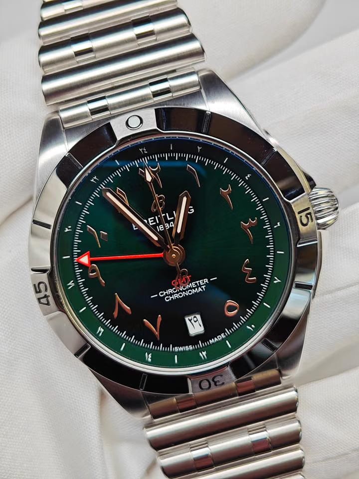 Breitling Chronomat GMT40 Limited Edition One of 100 Arabic Dial