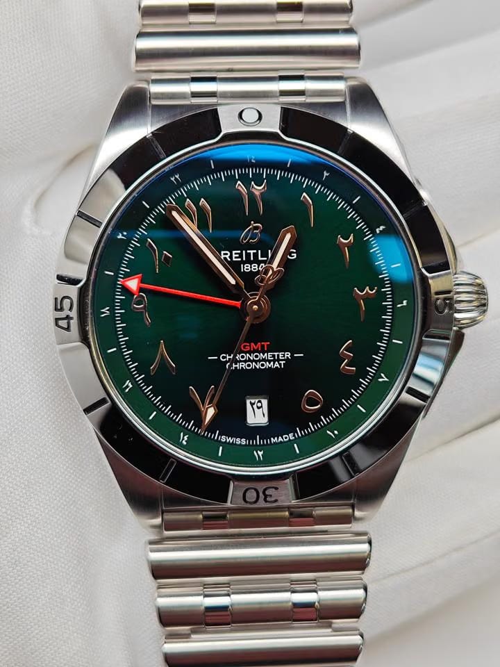 Breitling Chronomat GMT40 Limited Edition One of 100 Arabic Dial
