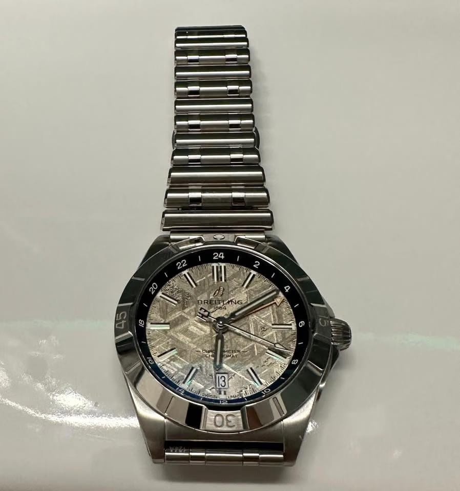 Breitling Chronomat GMT40 Erling Haaland Chronomat Full Set Special Edition Erling Haaland / Unworn & warranty