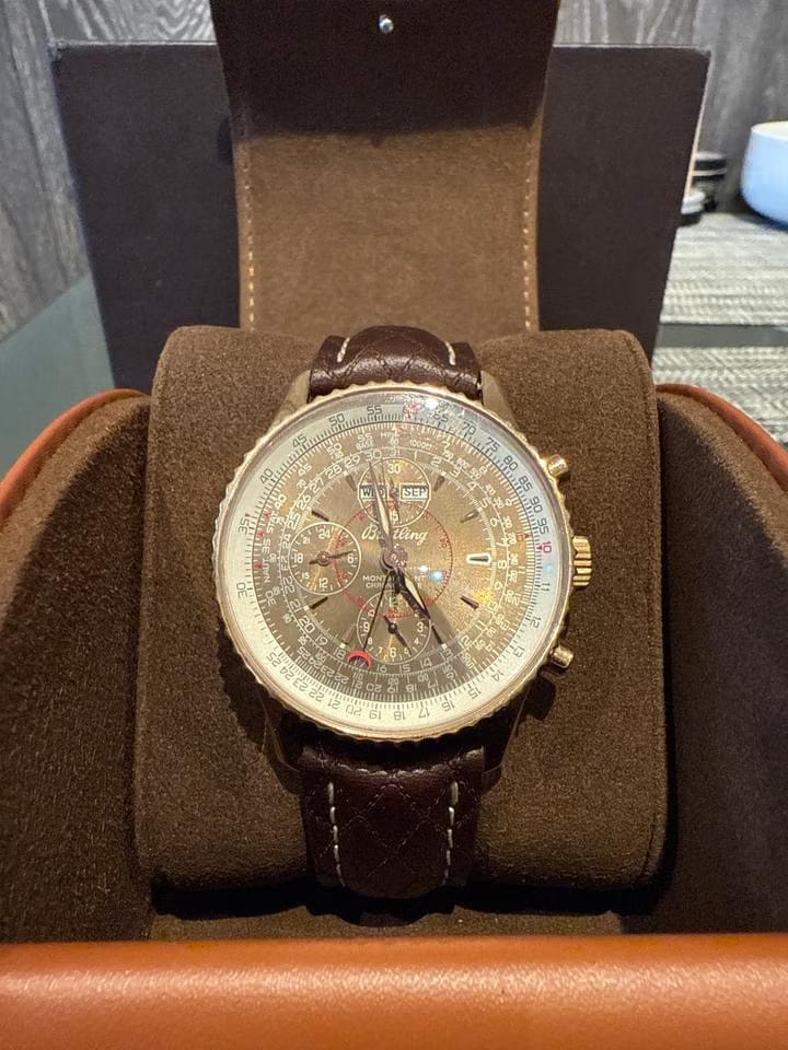 Breitling Montbrillant Datora Navitimer Montbrillant Datora Perfect condition brand new leather strap , original box