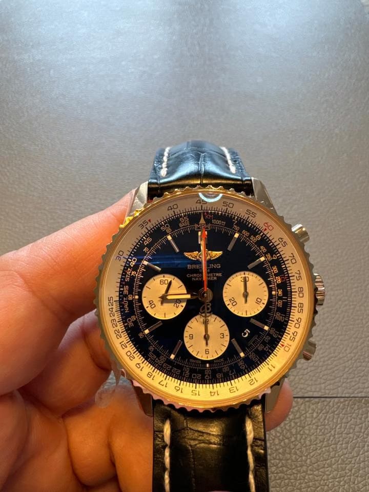 Breitling Navitimer 01 Full Set Wing-Logo