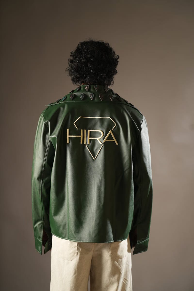 Hara by Hira Leather Jacket
