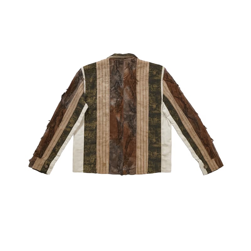 Brown Chaar Palla Shirt