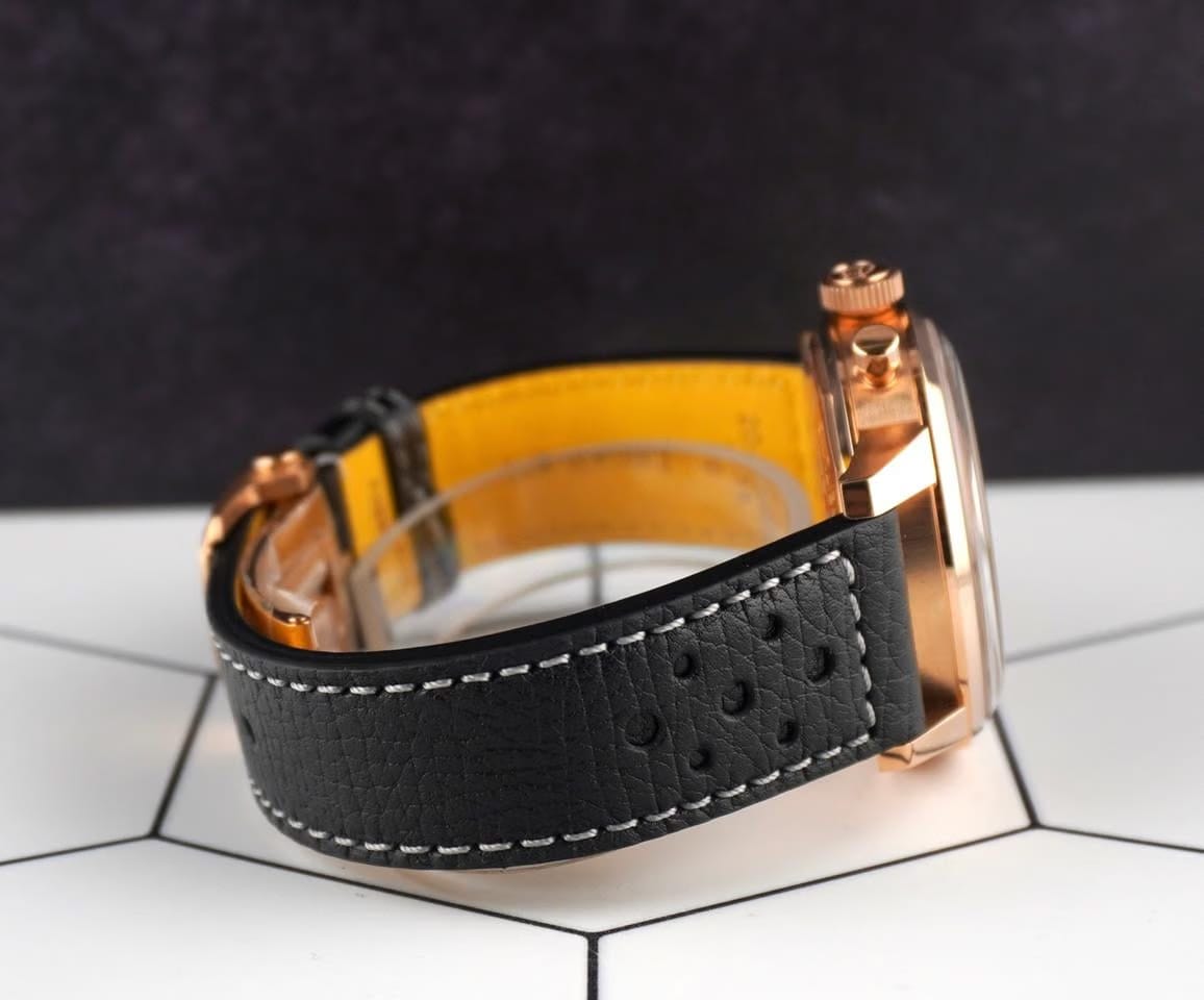 Breitling Top Time41mm Top Time B01 Rose Gold Leather Strap Men's Watch RB0176
