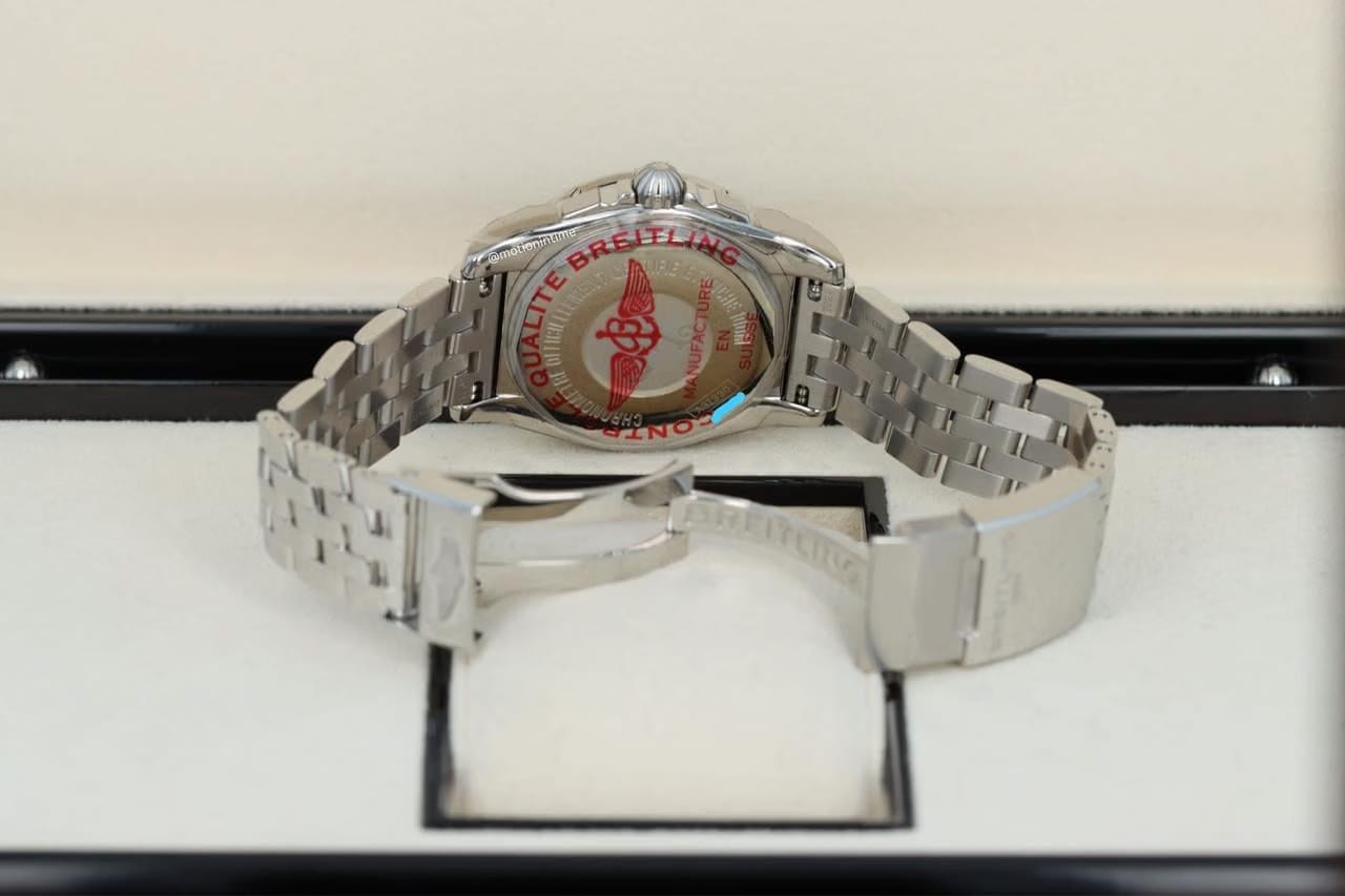 Breitling Galactic 36 Shamrock Olive Green 'P. Sheeran' Dublin Diamond Edition RARE Automatic A37330
