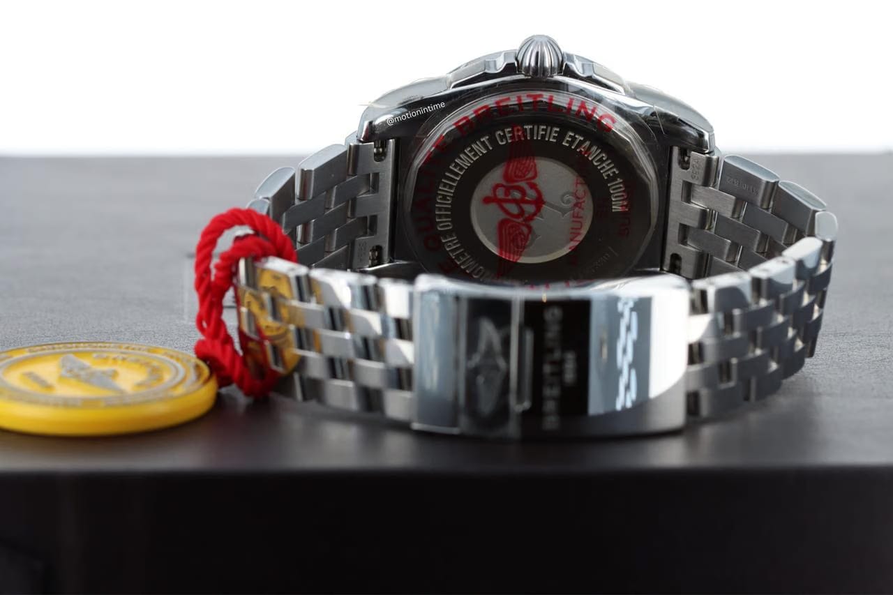 Breitling Galactic 36 Shamrock Olive Green 'P. Sheeran' Dublin Diamond Edition RARE Automatic A37330