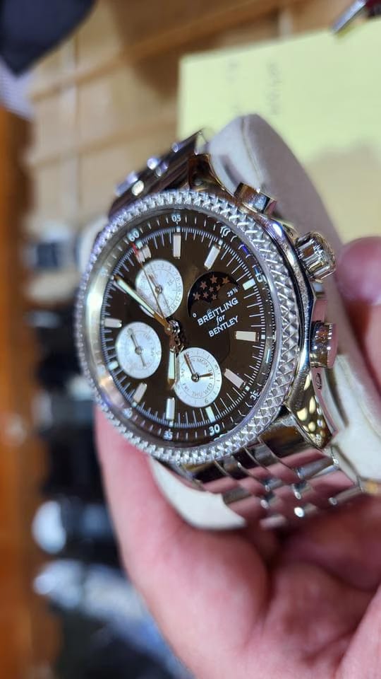 Breitling Bentley Mark VIfor Bentley Mark VI Complications Platinum Bezel