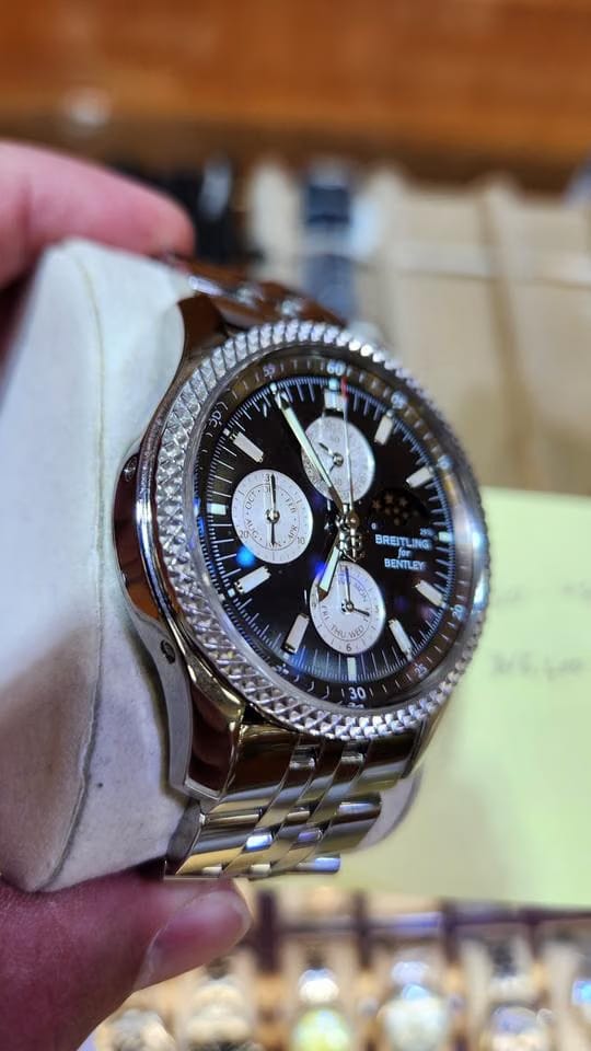 Breitling Bentley Mark VIfor Bentley Mark VI Complications Platinum Bezel
