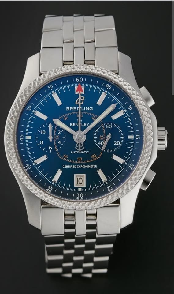 Breitling Bentley Mark VIMens Watch Blue Dial Brand new unworn