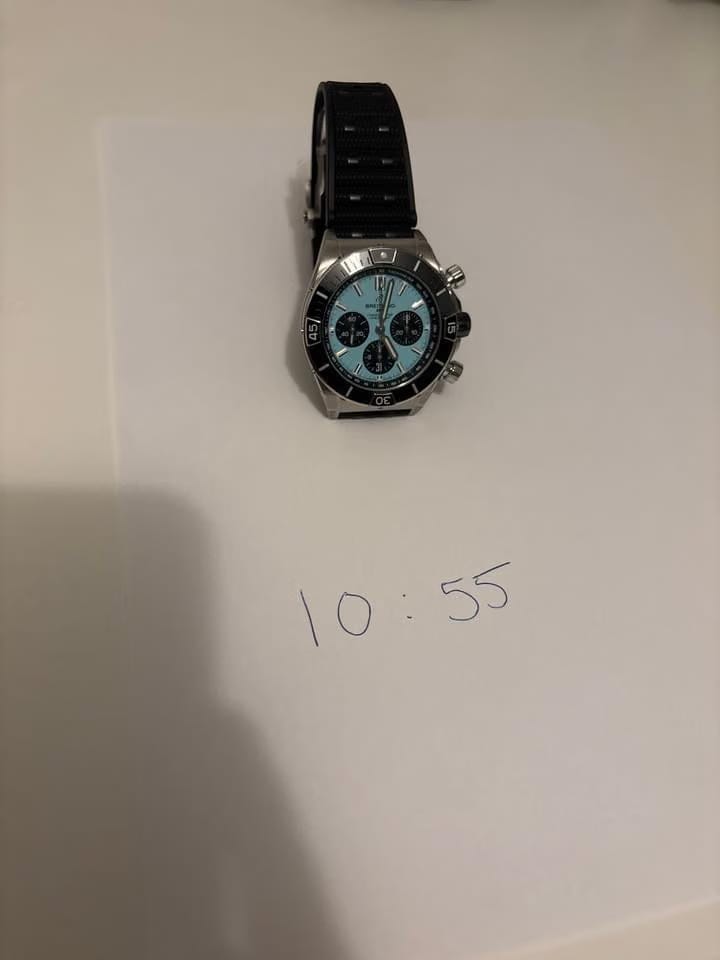 Breitling Chronomat Super Chronomat B01 44 Breitling Super Chronomat B01 44 Ceribbean Editoon 1 of 150