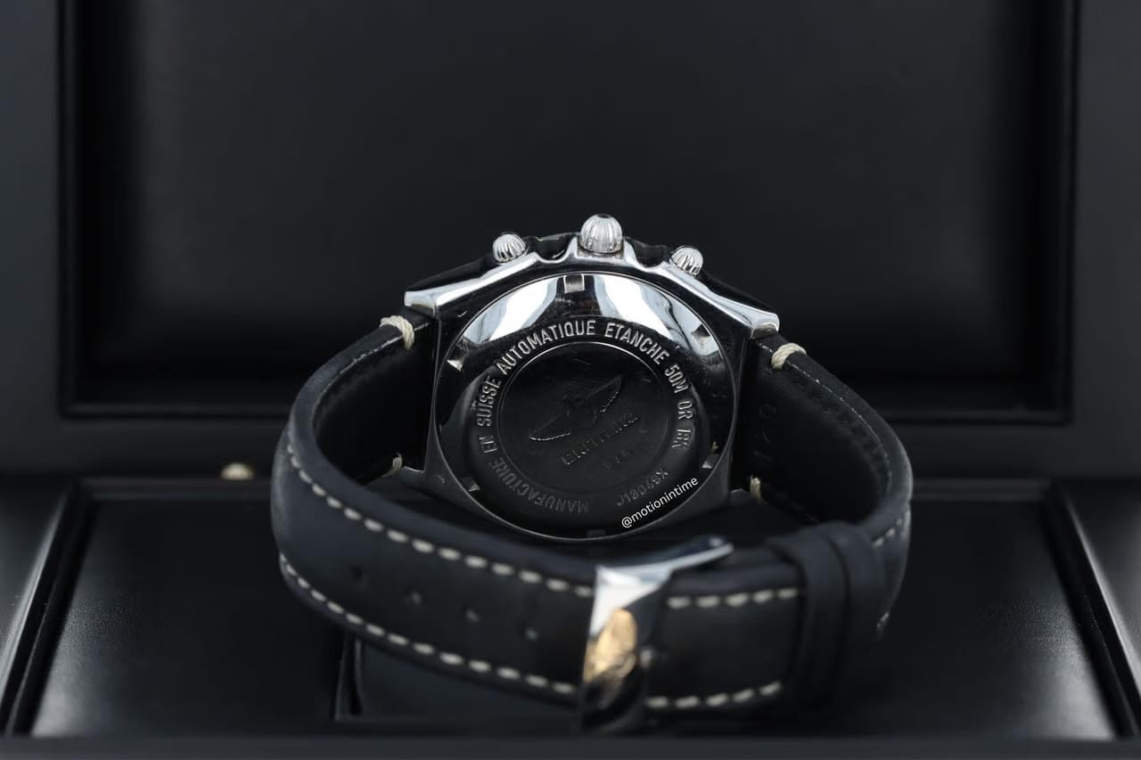 Breitling Chronomat Windrider 18kt White Gold Azure Edition 18kt White Gold Rare J13049 X Midnight