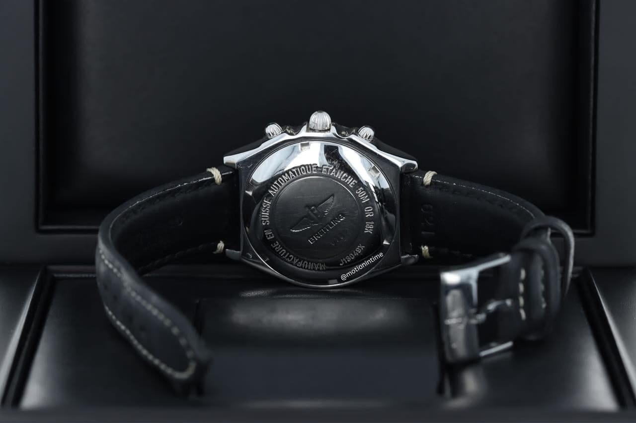 Breitling Chronomat Windrider 18kt White Gold Azure Edition 18kt White Gold Rare J13049 X Midnight