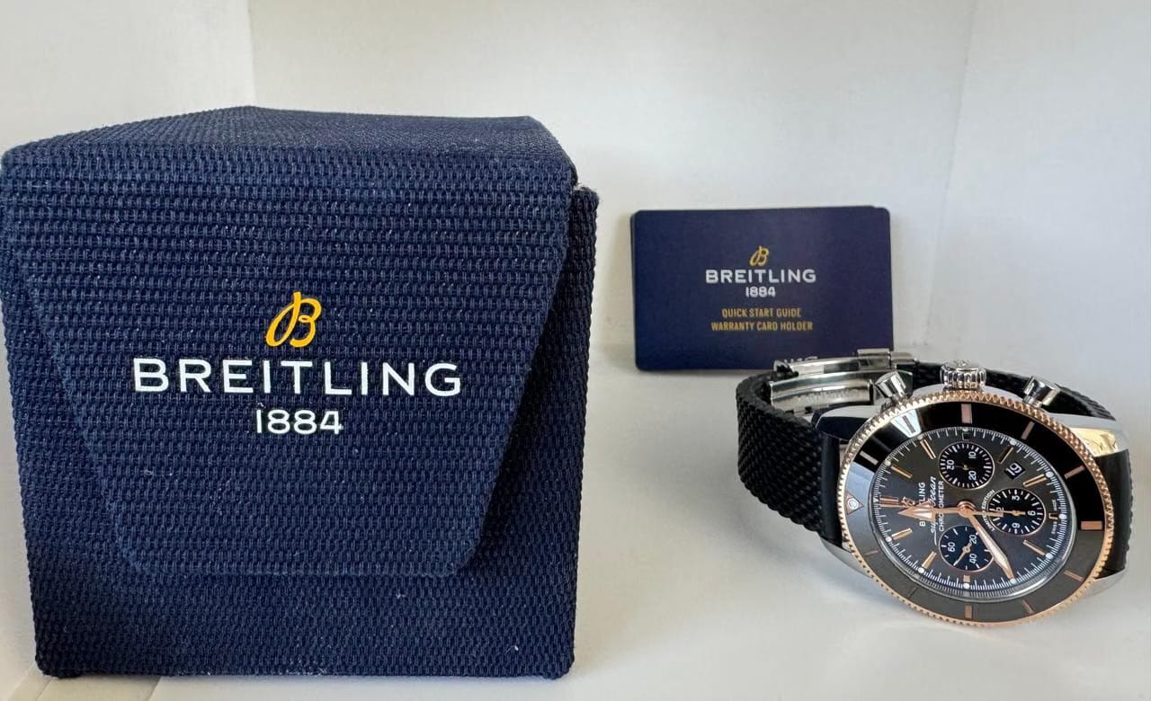 Breitling Superocean Heritage Chronograph Limited Edition Warranty till 2029