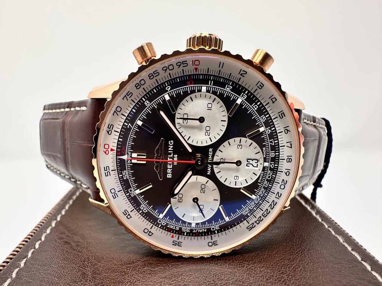 Breitling Navitimer 1 B01 Chronograph Roségold Chronograph 41 Ungetragen 2025 RB0139