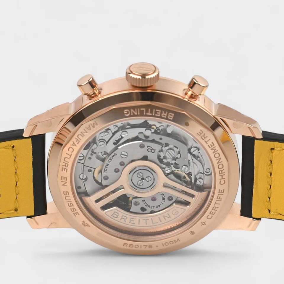 Breitling Top Time B01 Chronograph Red gold / Brown&Black / 41 mm / Box&Papers RB01761 A1 Q1 X1