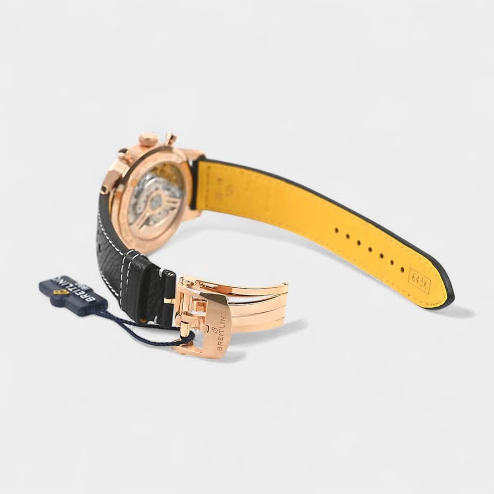 Breitling Top Time B01 Chronograph Red gold / Brown&Black / 41 mm / Box&Papers RB01761 A1 Q1 X1