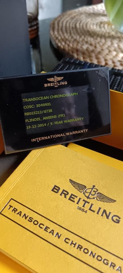 Breitling Transocean Chronograph RB015212/G738