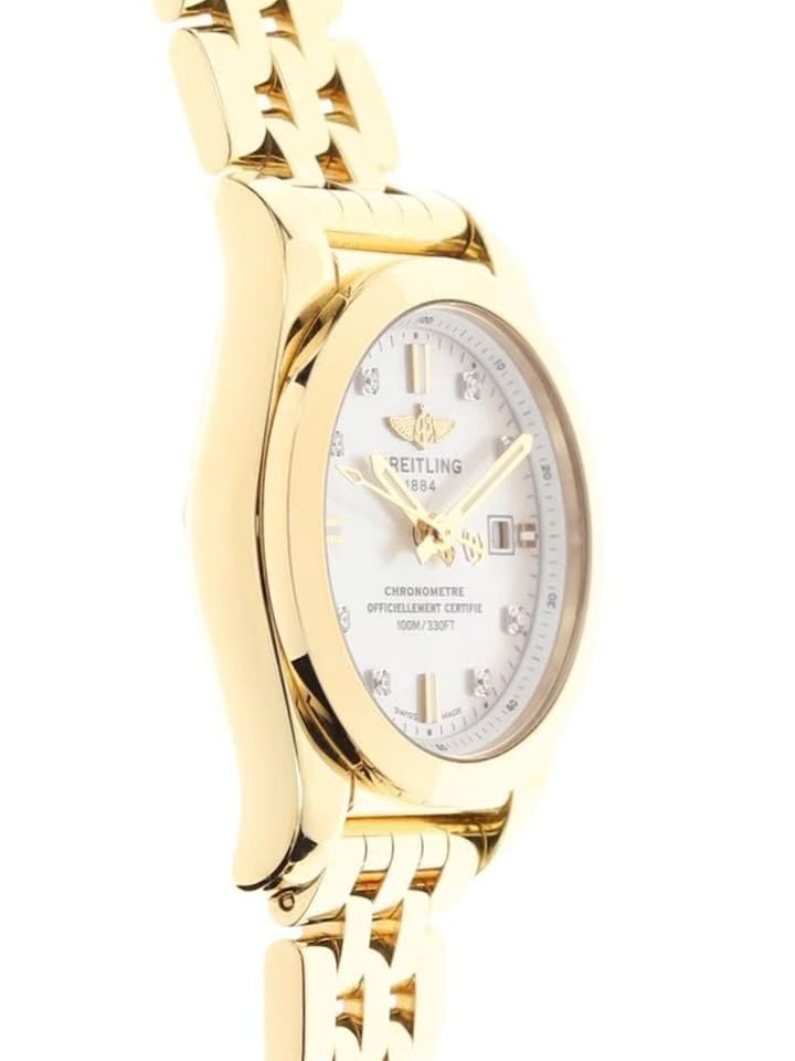 Breitling Galactic NOS 18 k Gold NOS 2010s