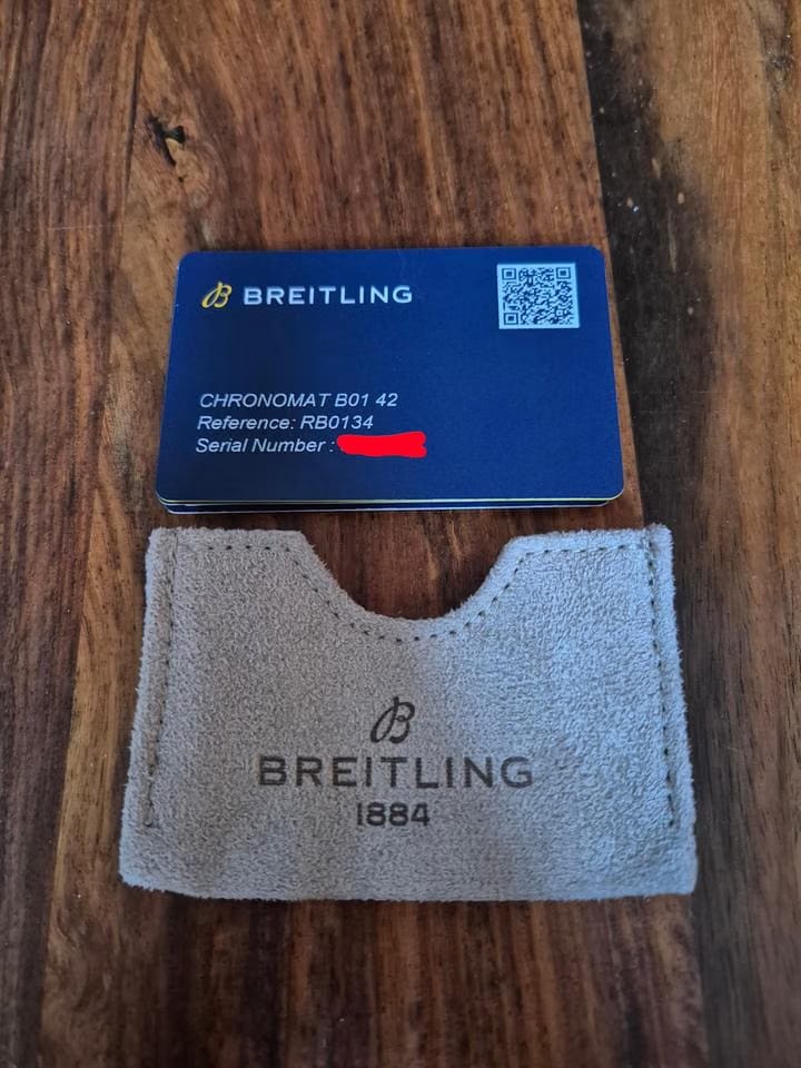 Breitling Chronomat 42 B01 42 One of 50 - Full Gold 18k