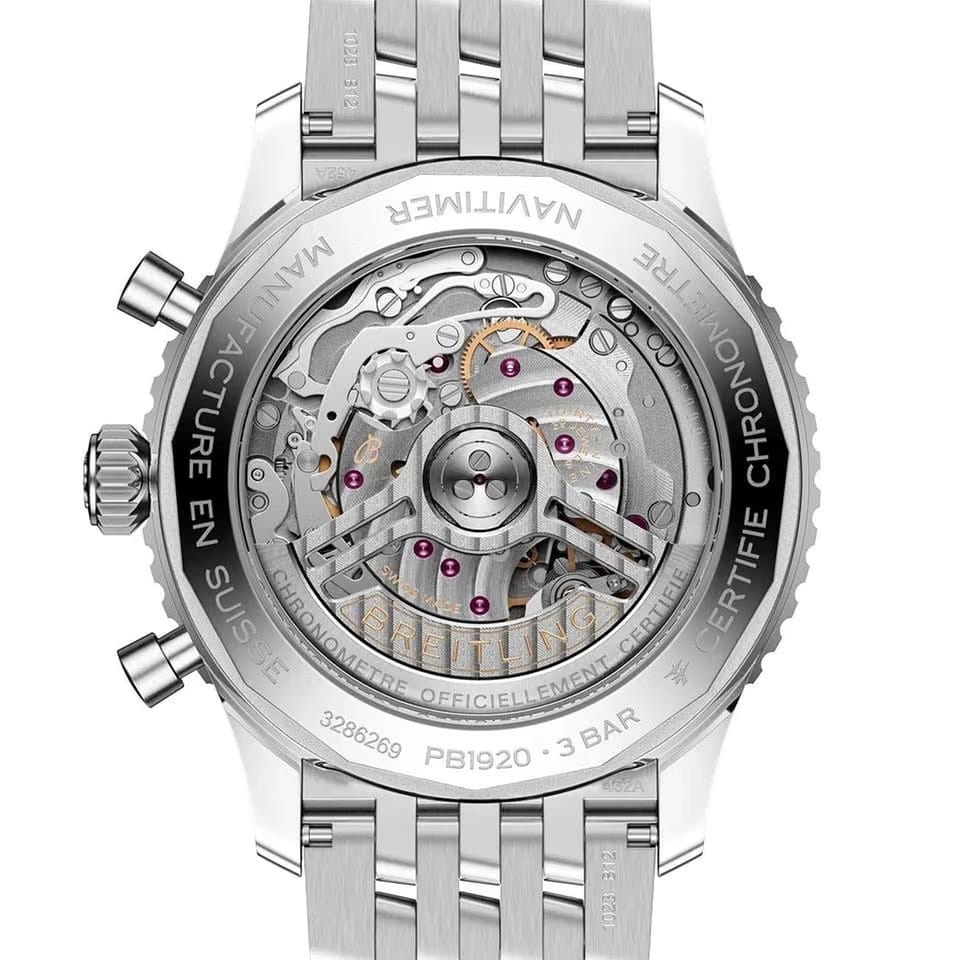 Breitling Navitimer Chronograph 43 MM Perpetual Calendar Watch PB1920251 C1 A1