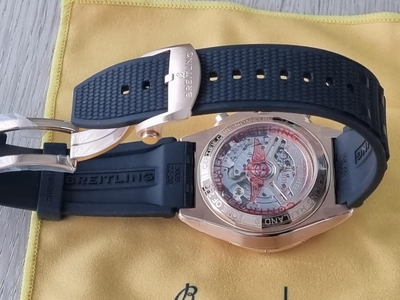 Breitling Chronomat 42 RB01347 A1 F1 S1 Automatic 2025 Red gold Like new & unworn
