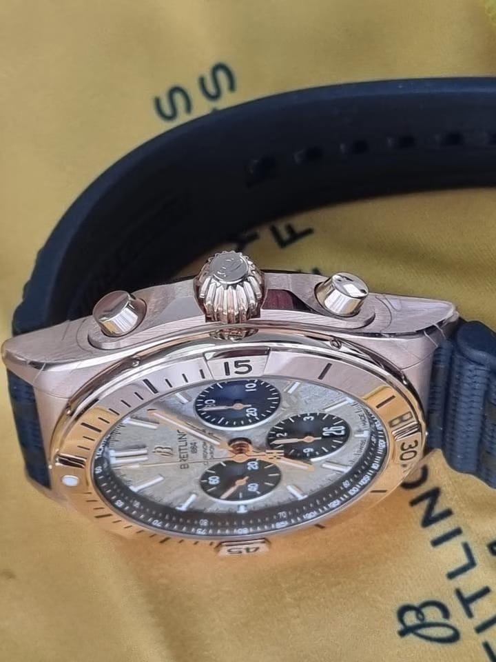 Breitling Chronomat 42 RB01347 A1 F1 S1 Automatic 2025 Red gold Like new & unworn