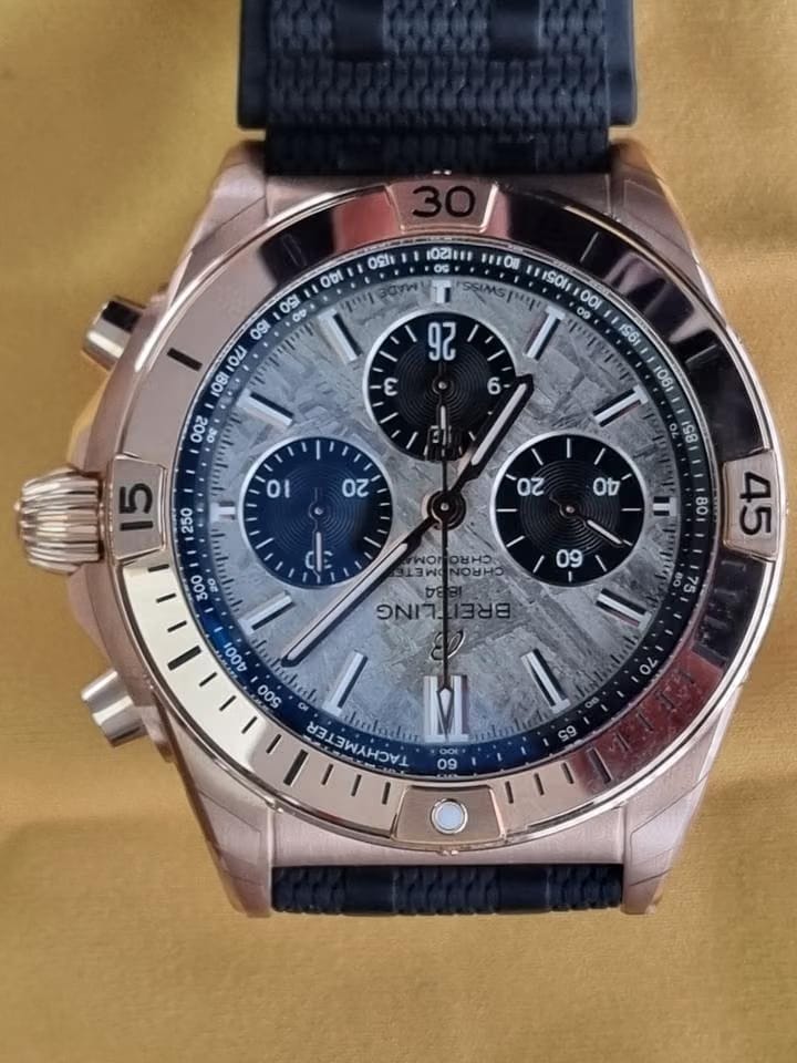 Breitling Chronomat 42 RB01347 A1 F1 S1 Automatic 2025 Red gold Like new & unworn